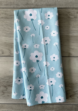 Load image into Gallery viewer, Sky Blue Daisy Towel
