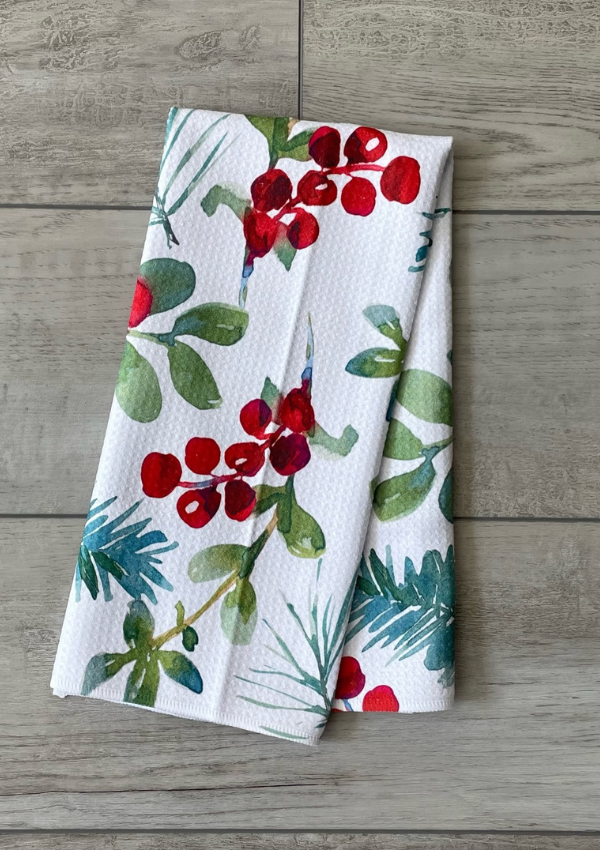 Winter Berry Towel