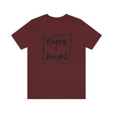 Load image into Gallery viewer, Happy &amp; Bright Logo Jersey Short Sleeve Tee
