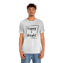 Load image into Gallery viewer, Happy &amp; Bright Logo Jersey Short Sleeve Tee
