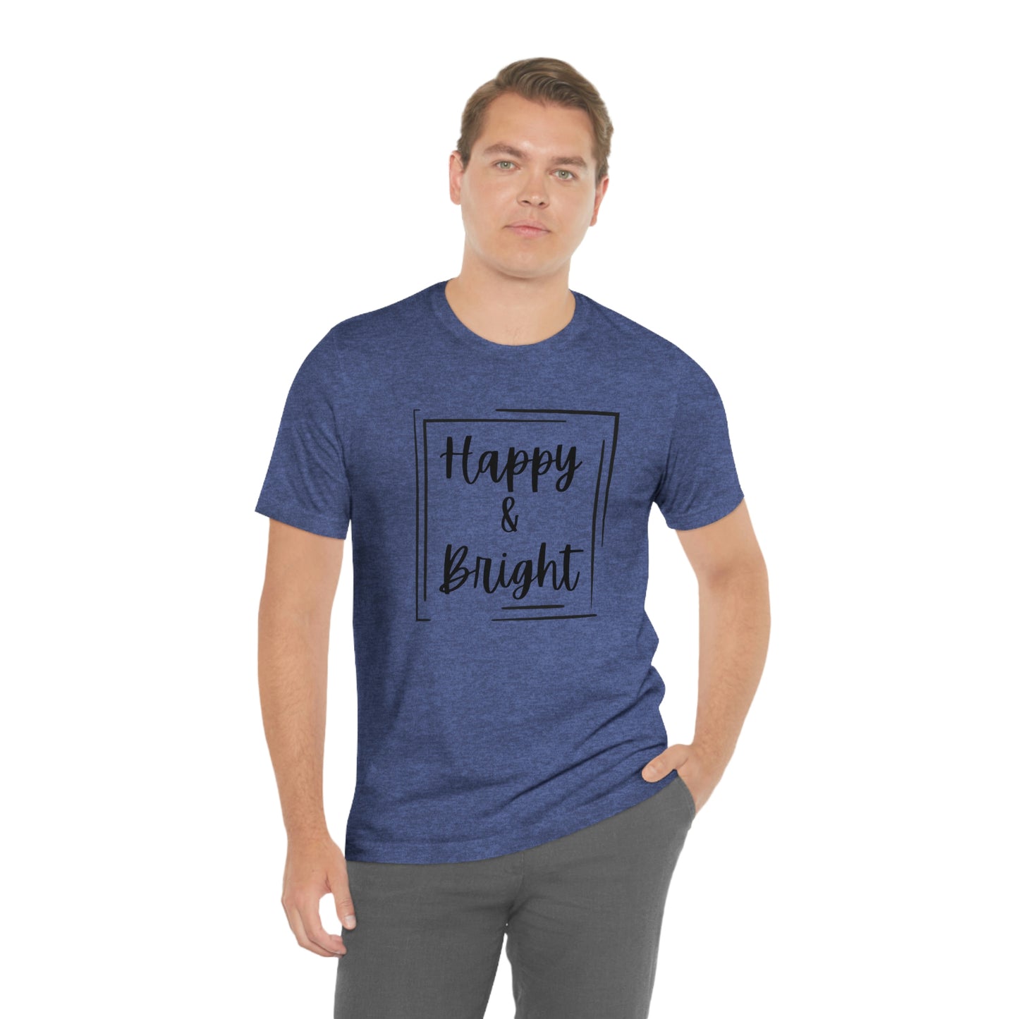 Happy & Bright Logo Jersey Short Sleeve Tee