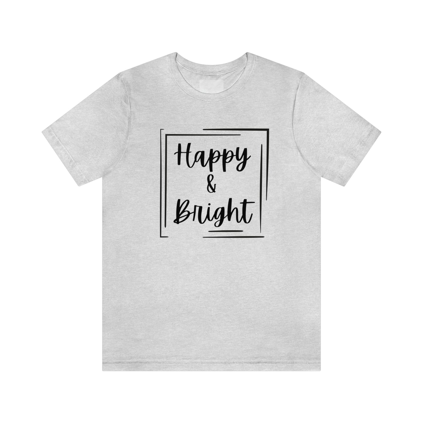 Happy & Bright Logo Jersey Short Sleeve Tee