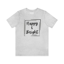 Load image into Gallery viewer, Happy &amp; Bright Logo Jersey Short Sleeve Tee
