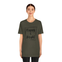 Load image into Gallery viewer, Happy &amp; Bright Logo Jersey Short Sleeve Tee
