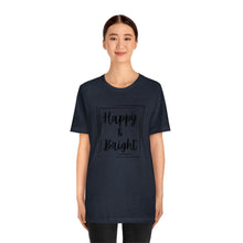 Load image into Gallery viewer, Happy &amp; Bright Logo Jersey Short Sleeve Tee
