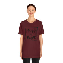 Load image into Gallery viewer, Happy &amp; Bright Logo Jersey Short Sleeve Tee
